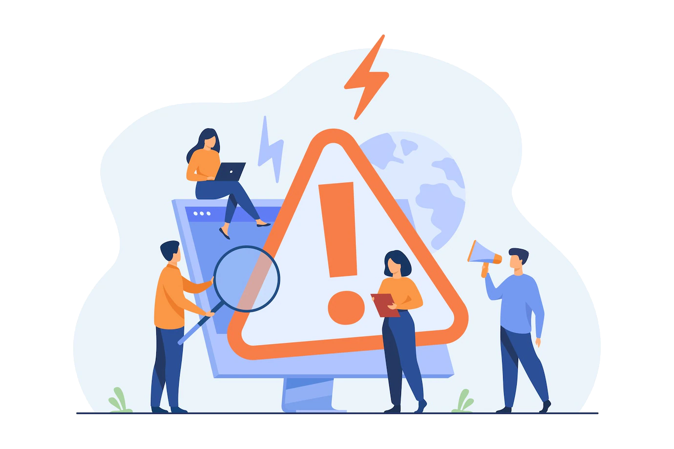 Attention elec clipart