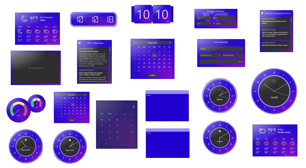 Microsoft Widget clipart